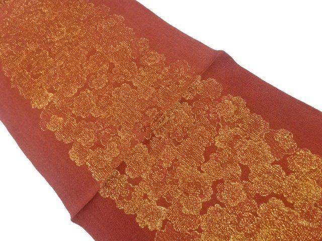  大特価品　未使用品　花井幸子　正絹　丹後ちりめん　帯揚げ